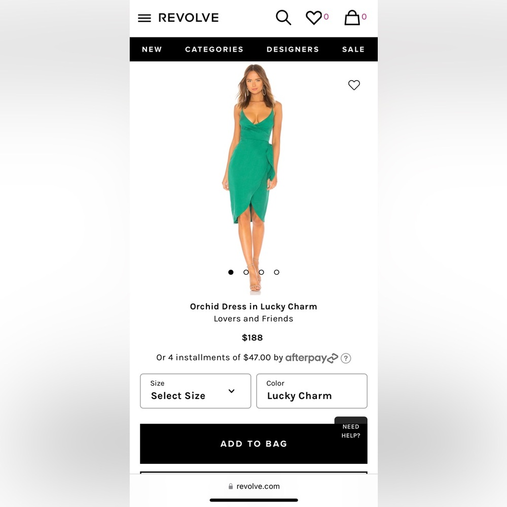 NWT Lovers and Friends Orchid Dress